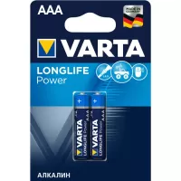 24105-Батарейка VARTA Longlife POWER LR03-2BL AAA-1