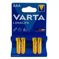 1956-Батарейка VARTA Longlife LR03-4BL AAA-1