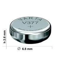 1983-Батарейка VARTA Watch 377 SR626SW Silver 1,55V-2