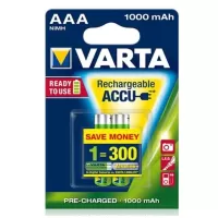 24110-Аккумулятор VARTA AAA 1000mAh 2BL-1