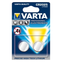 24101-Батарейка VARTA Lithium CR 2025-2BL-1