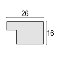 44718-Фоторамка M8522B PARMA BLACK 20X30-7