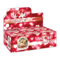 44667-Фоторамка PG503 PHOTO GLOBE HEART 2-3