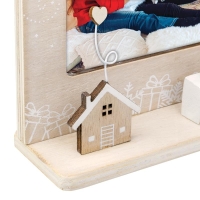 44710-Фоторамка LS7764 рождественская SHINNY 10X15 (23,5x5 h15)-2