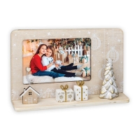 44710-Фоторамка LS7764 рождественская SHINNY 10X15 (23,5x5 h15)-1