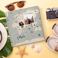 45012-Фотоальбом KD4620BL ADVENTURE BLUE 10X15/200-2