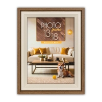 45075-Фоторамка BG857B BOLOGNA BROWN 13*18-1