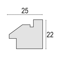45069-Фоторамка BG668C BOLOGNA CREAM 15*20-8