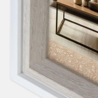 45073-Фоторамка BG768W BOLOGNA WHITE 15*20-6