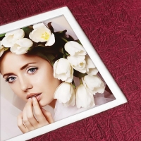 45017-Фотоальбом NYB4620 KENT BORDEAUX 11X16/200-4