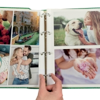 45014-Фотоальбом MD233G MADRID GREEN 10 магнитных страниц-4