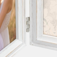 45065-Фоторамка AC557W ROSEL WHITE 2X13*18 (32x21)-3