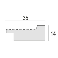 45335-Фоторамка NW623C NAXOS CREAM 20*30-5