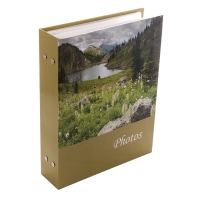 41870-Фотоальбом 200 фото PP-46200S Ландшафт-3 (21709) зеленый-2