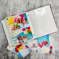 41870-Фотоальбом 200 фото PP-46200S Ландшафт-3 (21709) зеленый-3