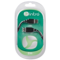 22477-Кабели CTM USB 2004101 INTRO USB 2.0, штекер-гнездо,длина-2м-1