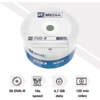 24274-Диск DVD-R 4.7Gb 16x MyMedia в пленке-2