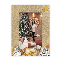 45426-Фоторамка ZT2035 рождественская GOLDY 10*15-1