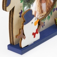 45392-Фоторамка LK77B рождественская KODA B 6*6-3