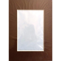 1414-Паспарту Dark brown 15*21 см фото 10*15 см-1