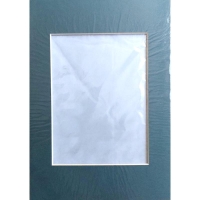 1418-Паспарту Wedgwood 21*29.7 см фото 15*20 см-1