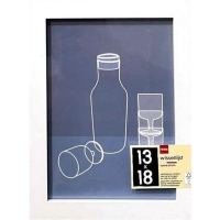 46180-Фоторамка 18x15 White 13x18 МДФ-1