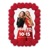 46253-Фоторамка ACR46 MARGHERITA RED 10X15-1