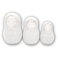 46269-Фоторамка MM15W DOLLY набор 3 рамки-матрешки-1