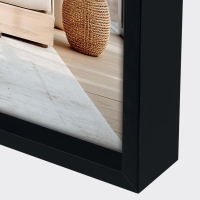 46004-Фоторамка VL446B BARI BLACK 4X10X15 (27x27)-4