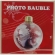 41686-Фоторамка FOTO-BOMBKA-шар диам 8,5см-1