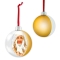 24030-Фоторамка SF35G рождественская CHRISTMAS SATIN GOLD 10*10-1